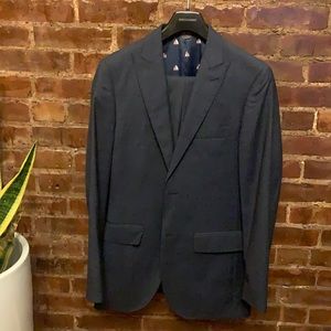 Slate Nailhead Suit